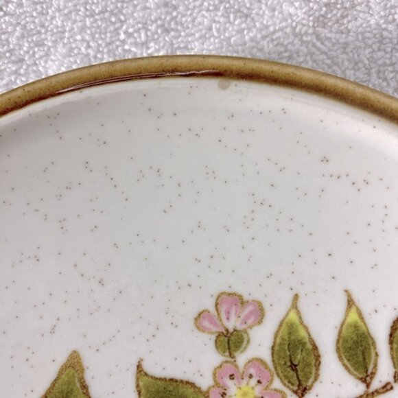 Vintage MCM Mikasa Natural Beauty Treesweet C9052 Stoneware Side Plates x2 - Picture 5 of 9